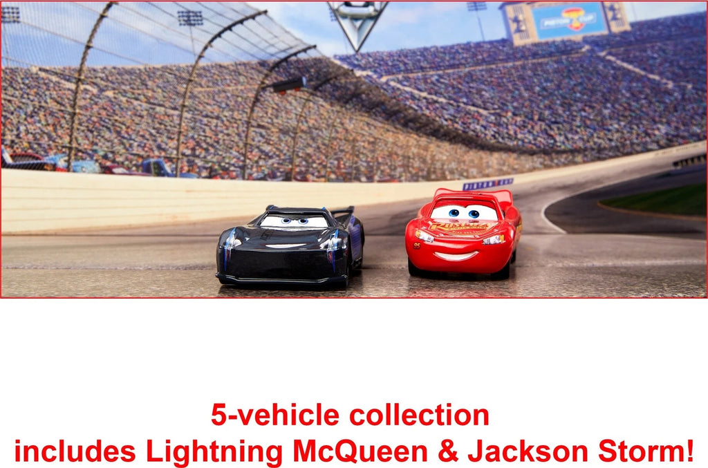 5-Pack Toy Character Cars & 1 Mack Truck B90506