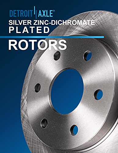 Front Rear Disc Brake Rotors Ceramic Brake Pads Kit M2067