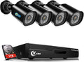 8CH 1080P Wired Security Camera System with 1TB HDD O72154