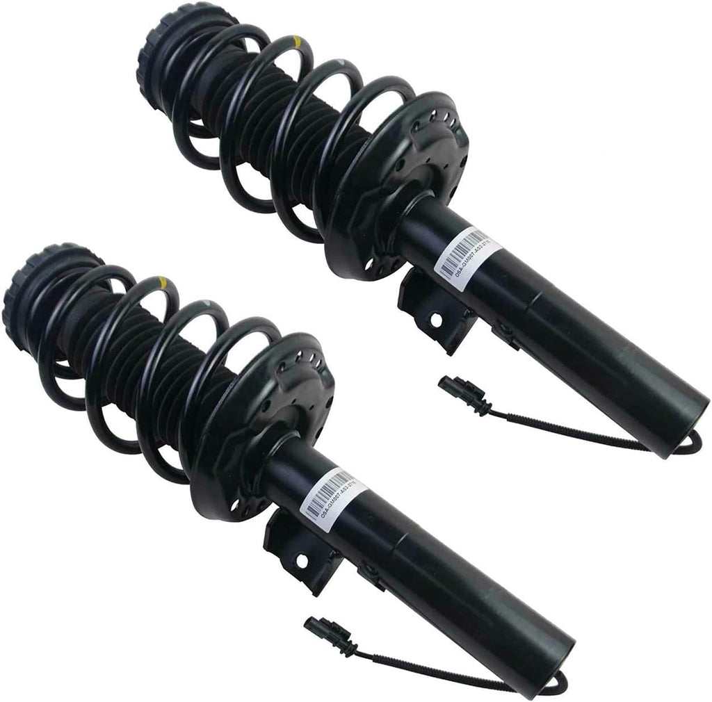 Pair Front Struts Shock Absorber Electronic Assembly with Spring N15534
