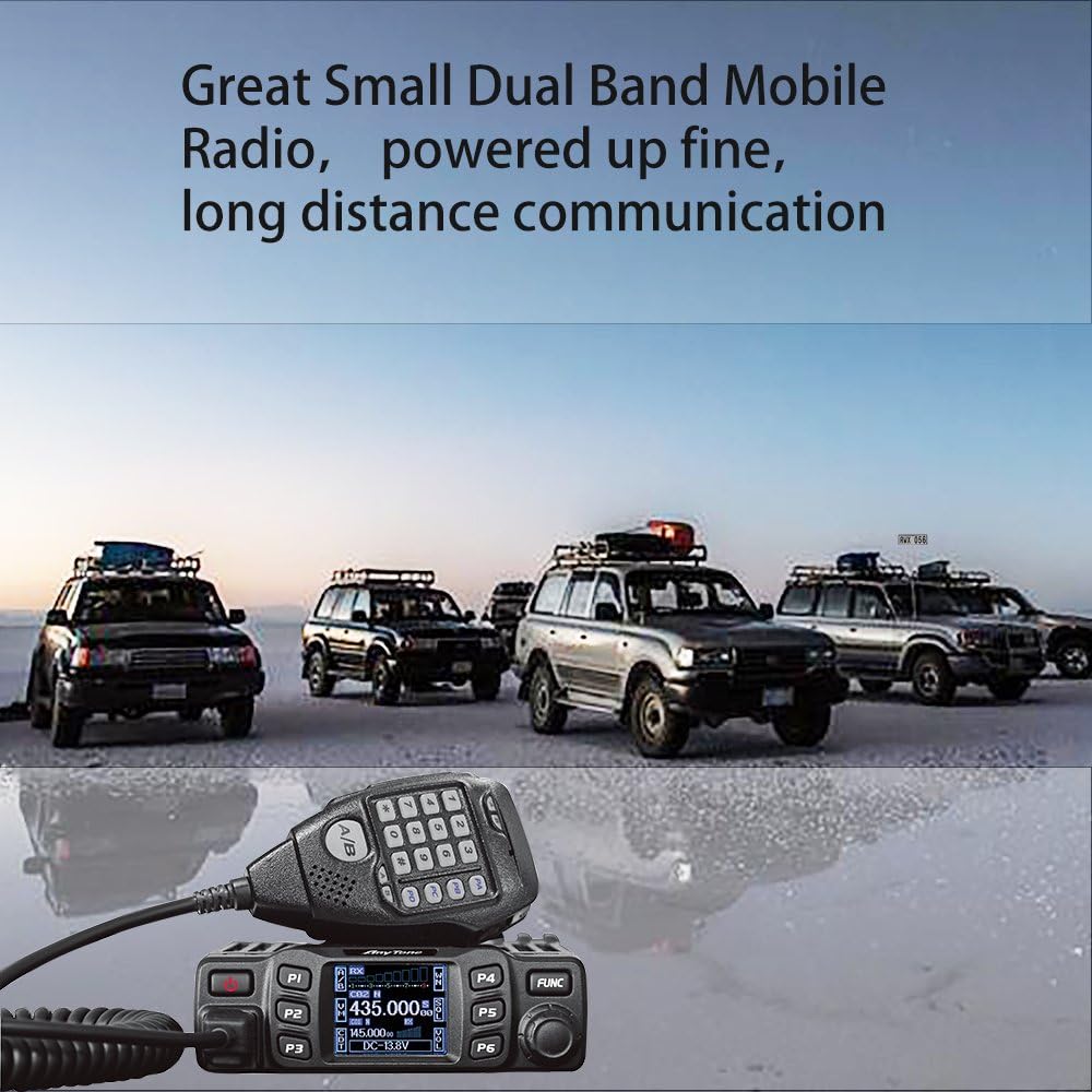 Dual Band Transceiver Mobile Radio VHF/UHF Two Way Radio C907
