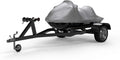 Silver Trailerable Jet Ski Cover with Storage Bag Q5251