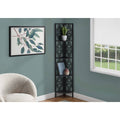 Black 62-Inch 4-Tier Corner Bookshelf X774860