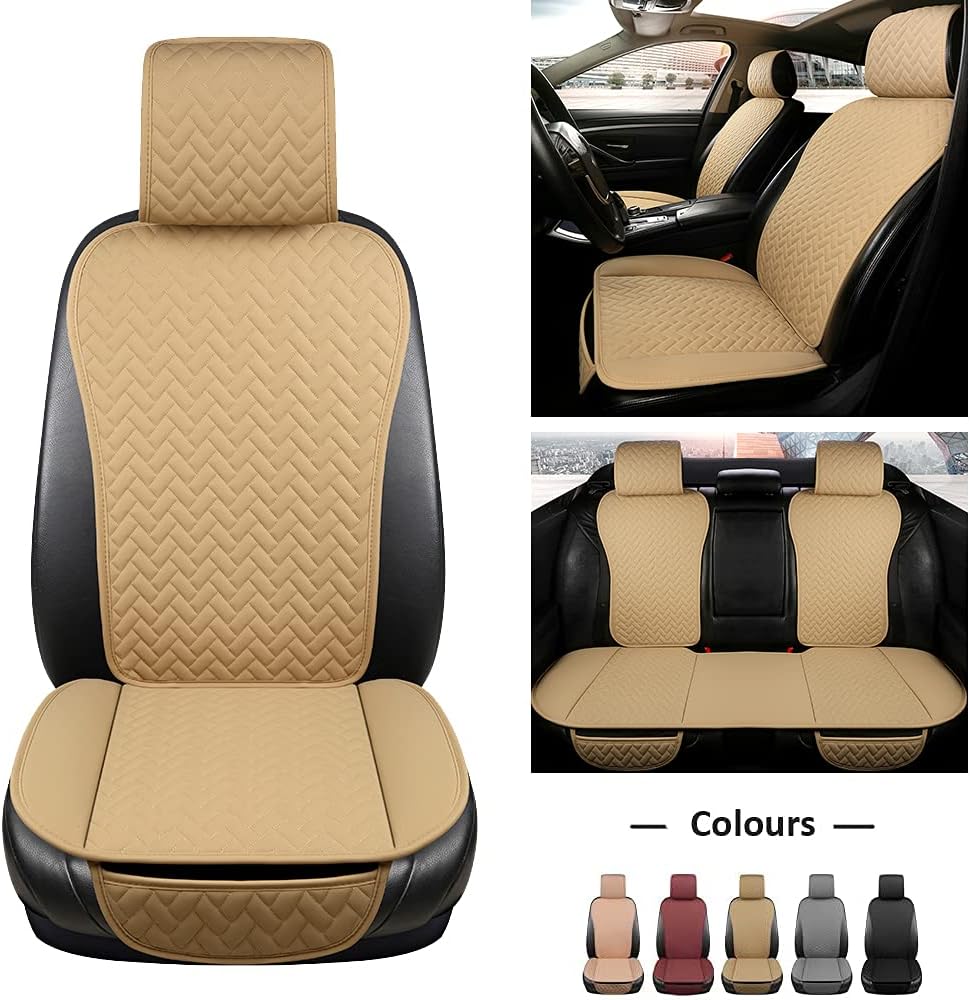 Black Pack of 2 Universal Car Seat Cover Protector X397301