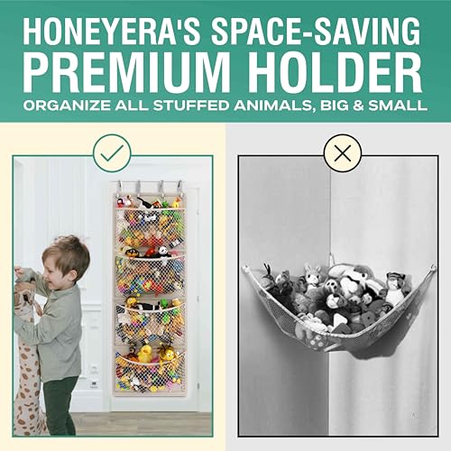 Over Door Stuffed Animal Storage Organizer G825