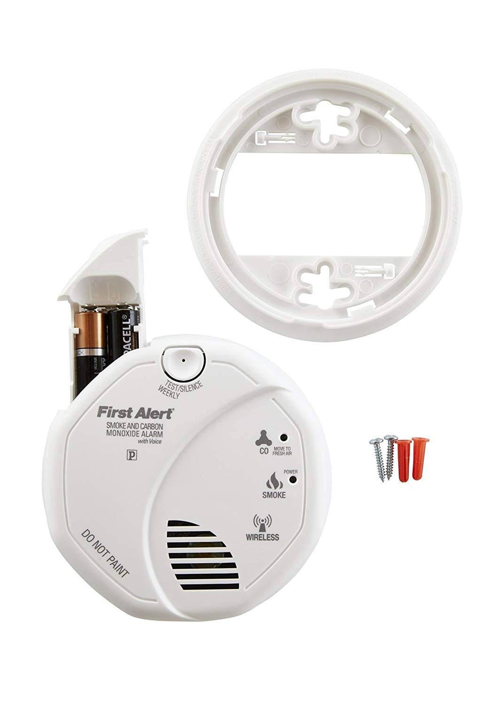 Wireless Interconnected Photoelectric Smoke and Carbon Monoxide Combo W61099