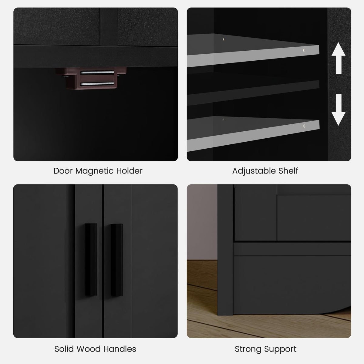 Bathroom Storage Cabinet with 2 Drawers N693