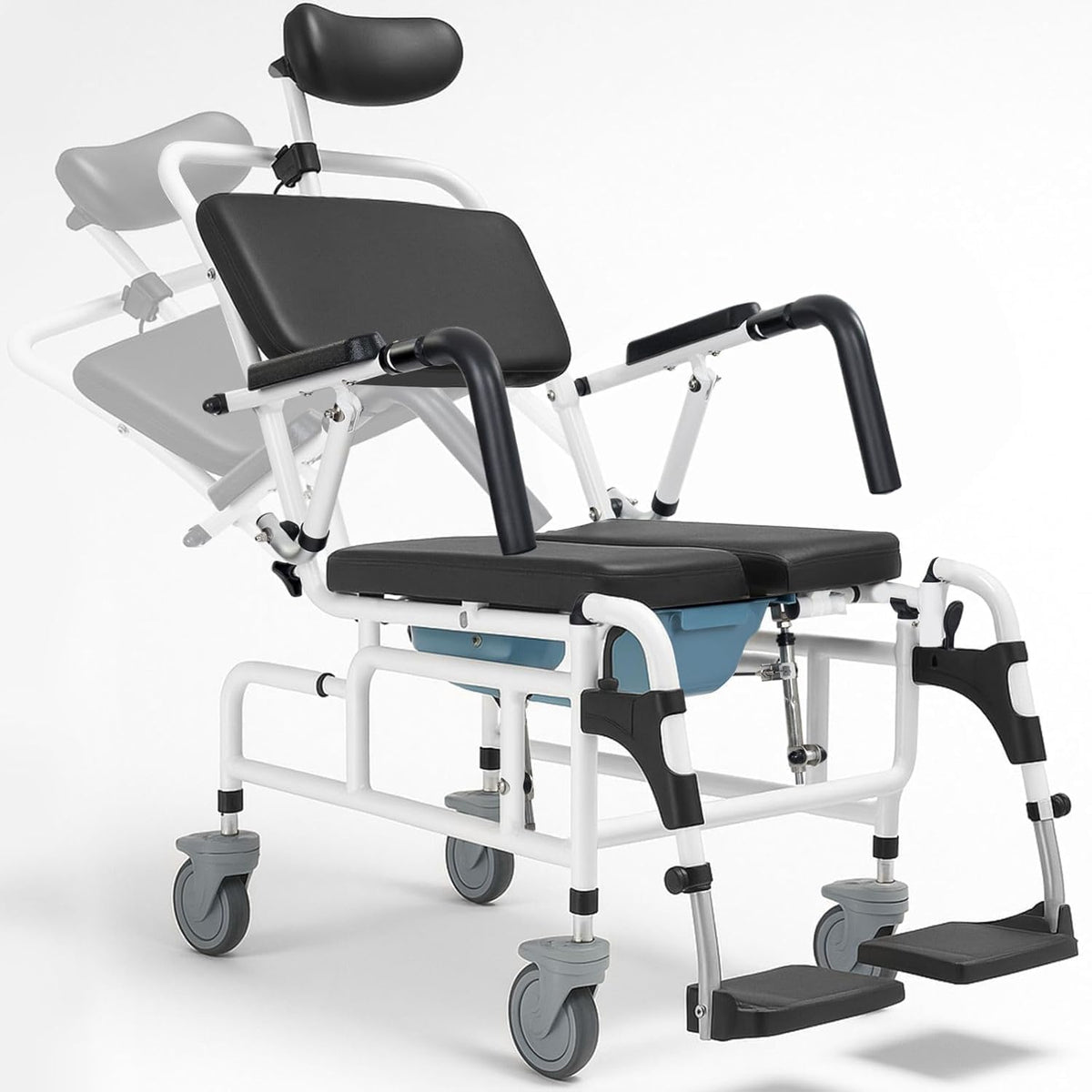 Reclining Shower Chair with Wheels K458016