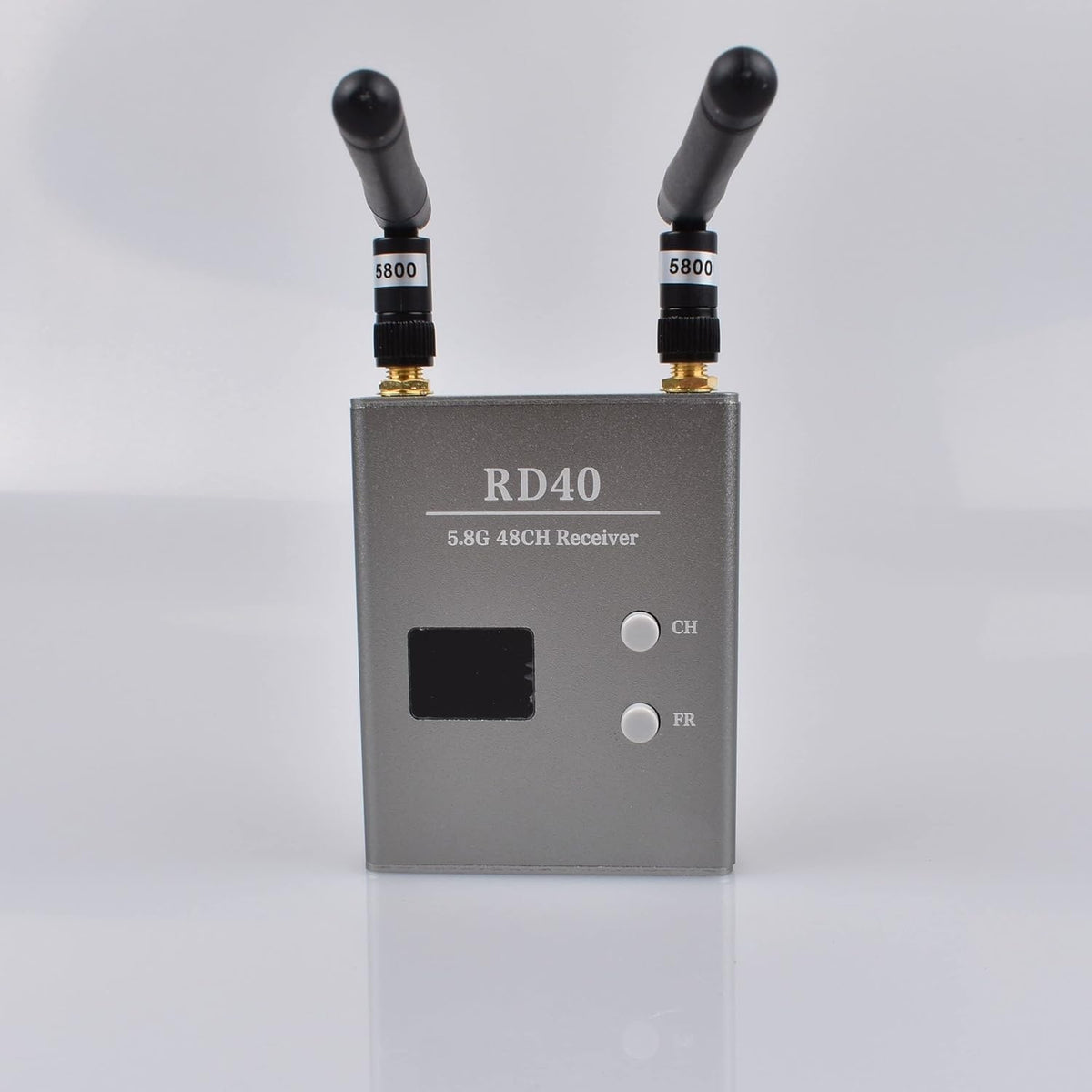 5.8GHZ 48Channel RD40 Raceband Dual Diversity Receiver with A/V and Power Cables F548375