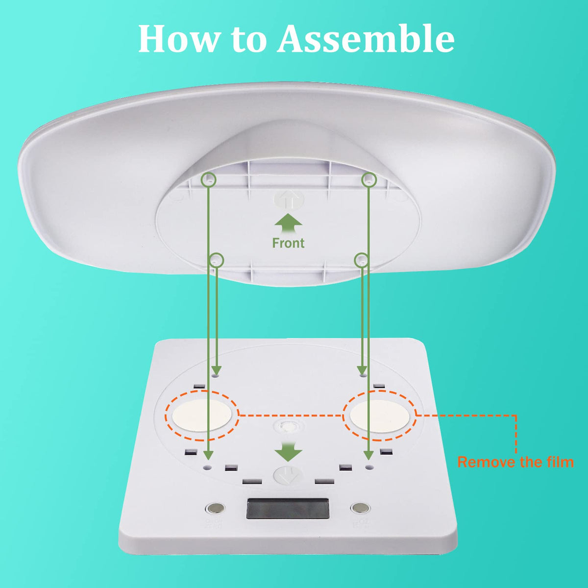 Digital Mini Pet Scale with Tray H688