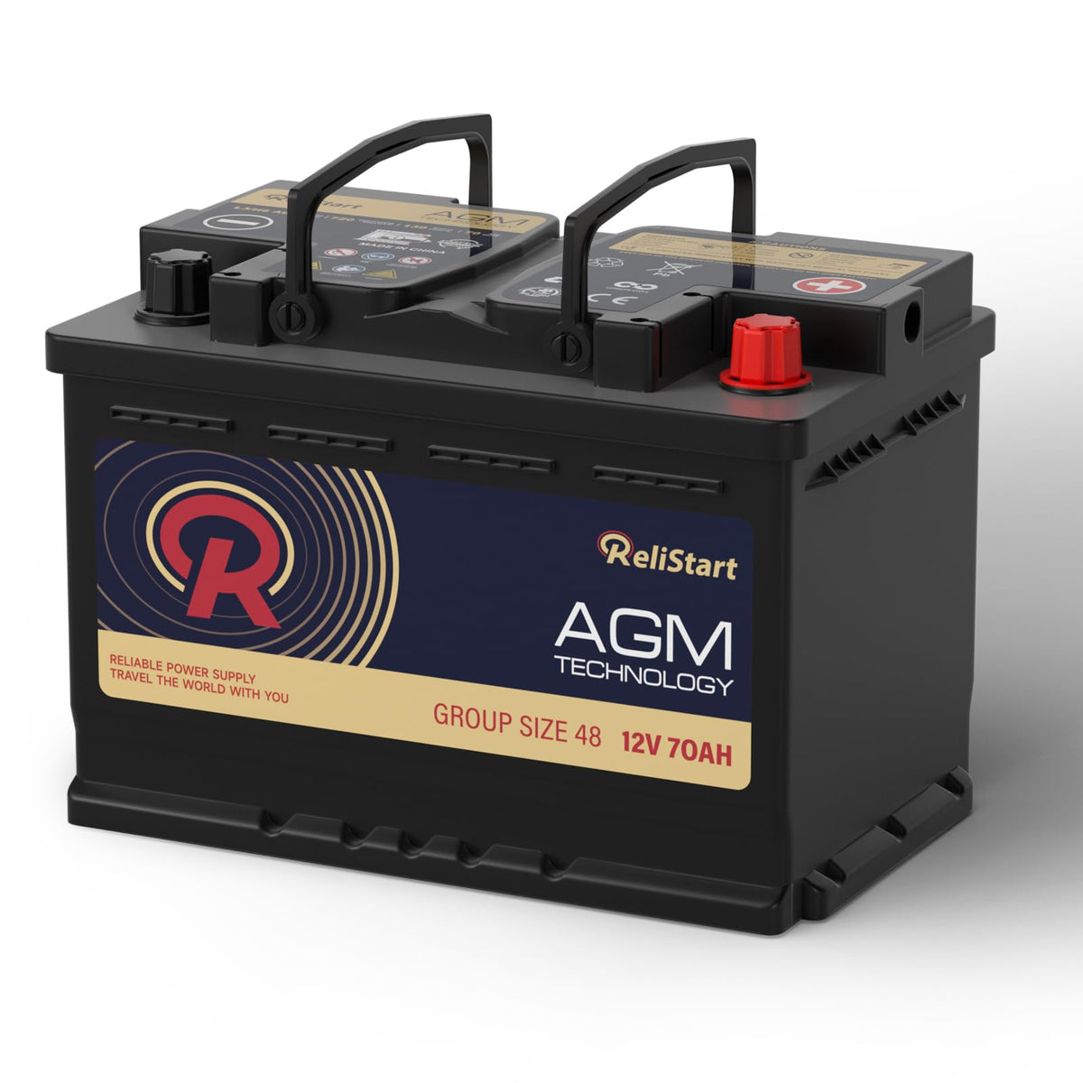 12V 70Ah H6 Group 48 Car Battery E125