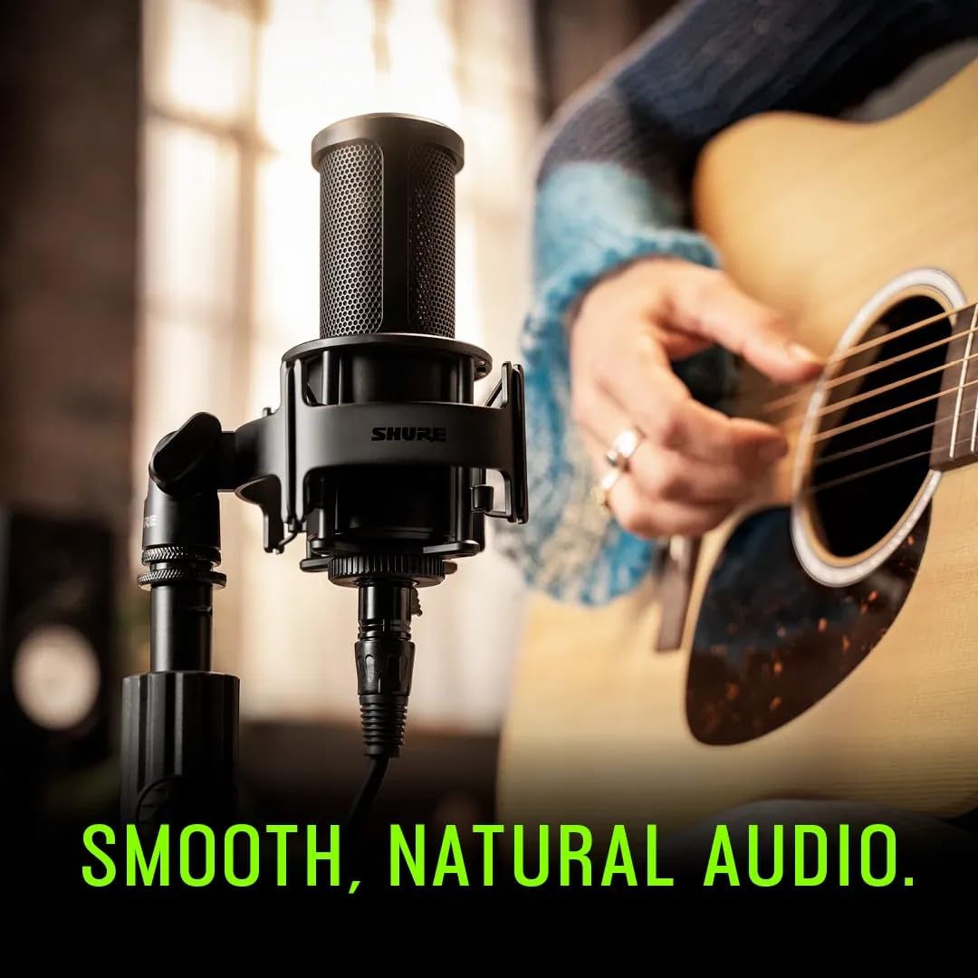 Black XLR Studio Condenser Microphone D5259
