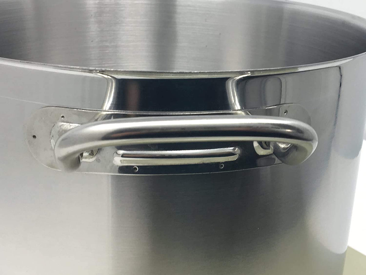 40 Qt Stainless Steel Stock Pot with Cover Z15592