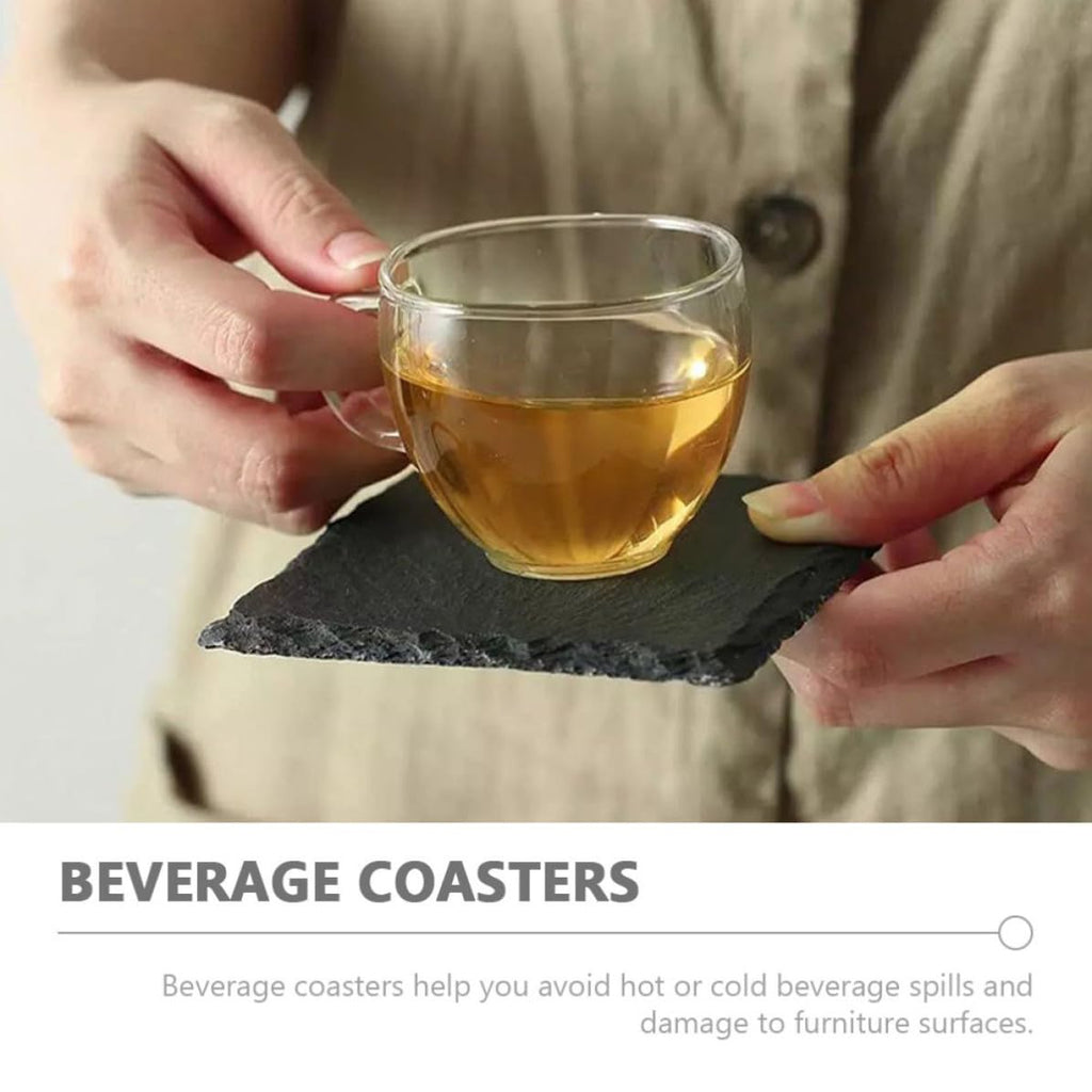 Natural Stone Coasters Set Q827593