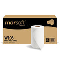 White 10 Inch Paper Towel Dispenser Refill, 6 Rolls P445063