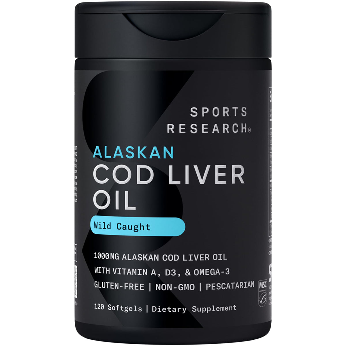 Omega-3 Cod Liver Oil 1000mg, Vitamin D 5000iu, Vitamin K 100mcg, Turmeric Curcumin Multivitamins O49379