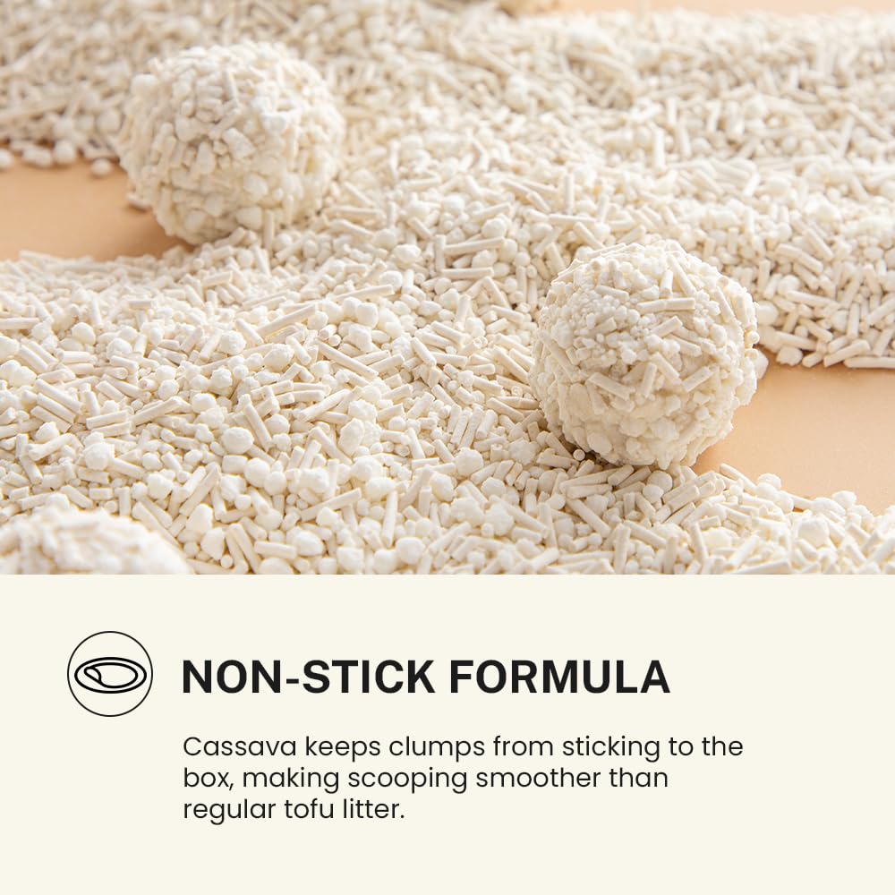 Tofu & Cassava Clumping Cat Litter, 11 lb O89710