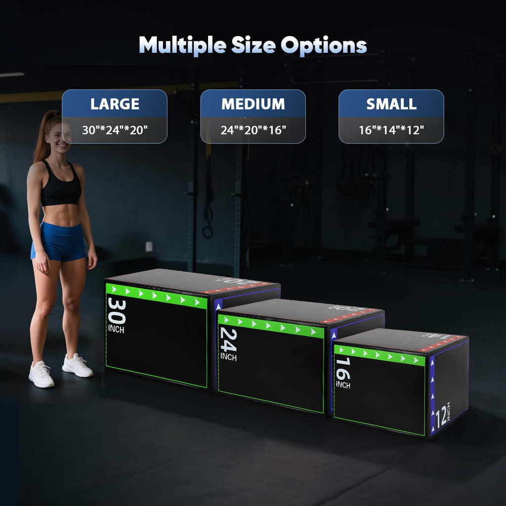 3 in 1 Foam Plyometric Jump Box N92499