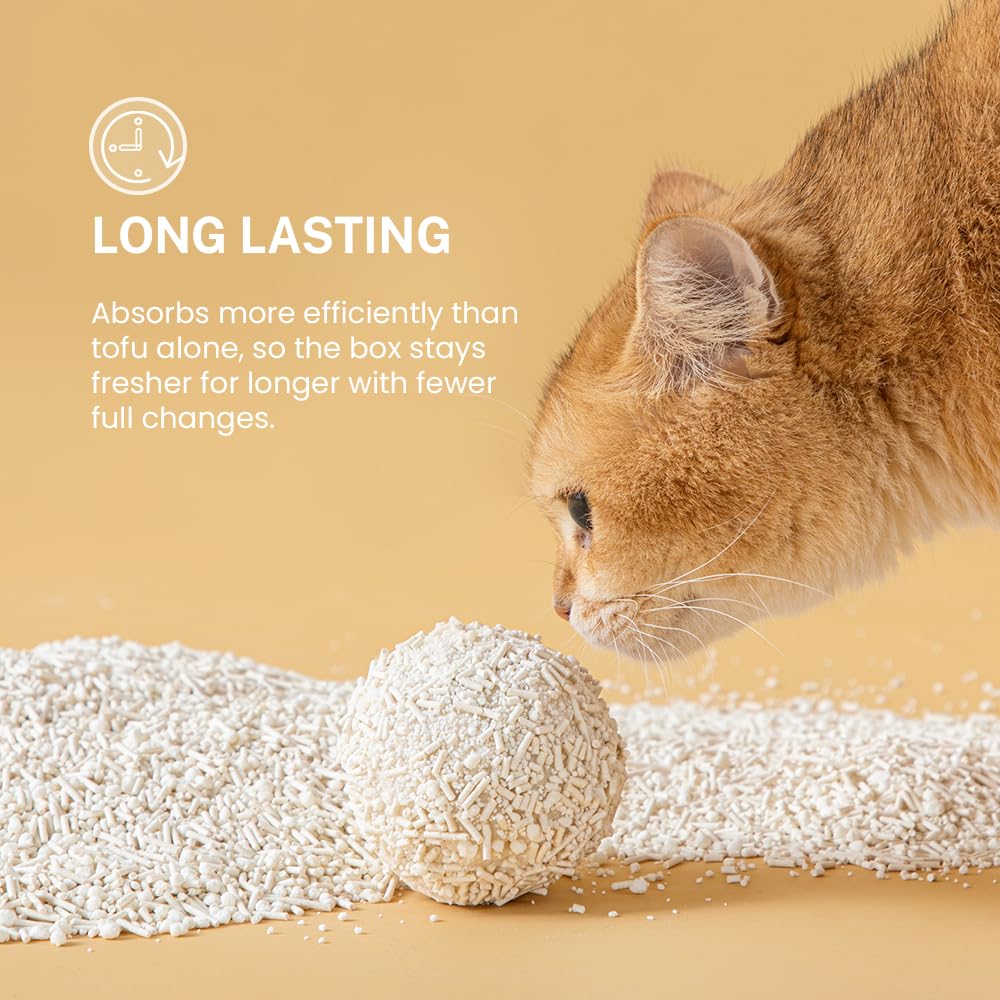 Tofu & Cassava Clumping Cat Litter, 11 lb O89710