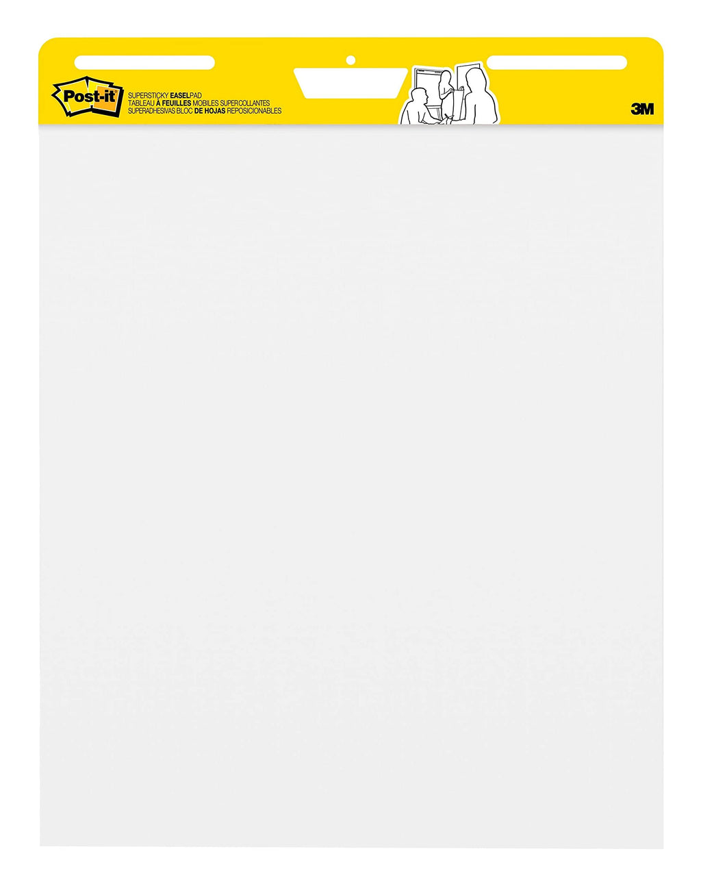 Super Sticky Easel Pad 25" x 30" 30 Sheets 6-Pack E697