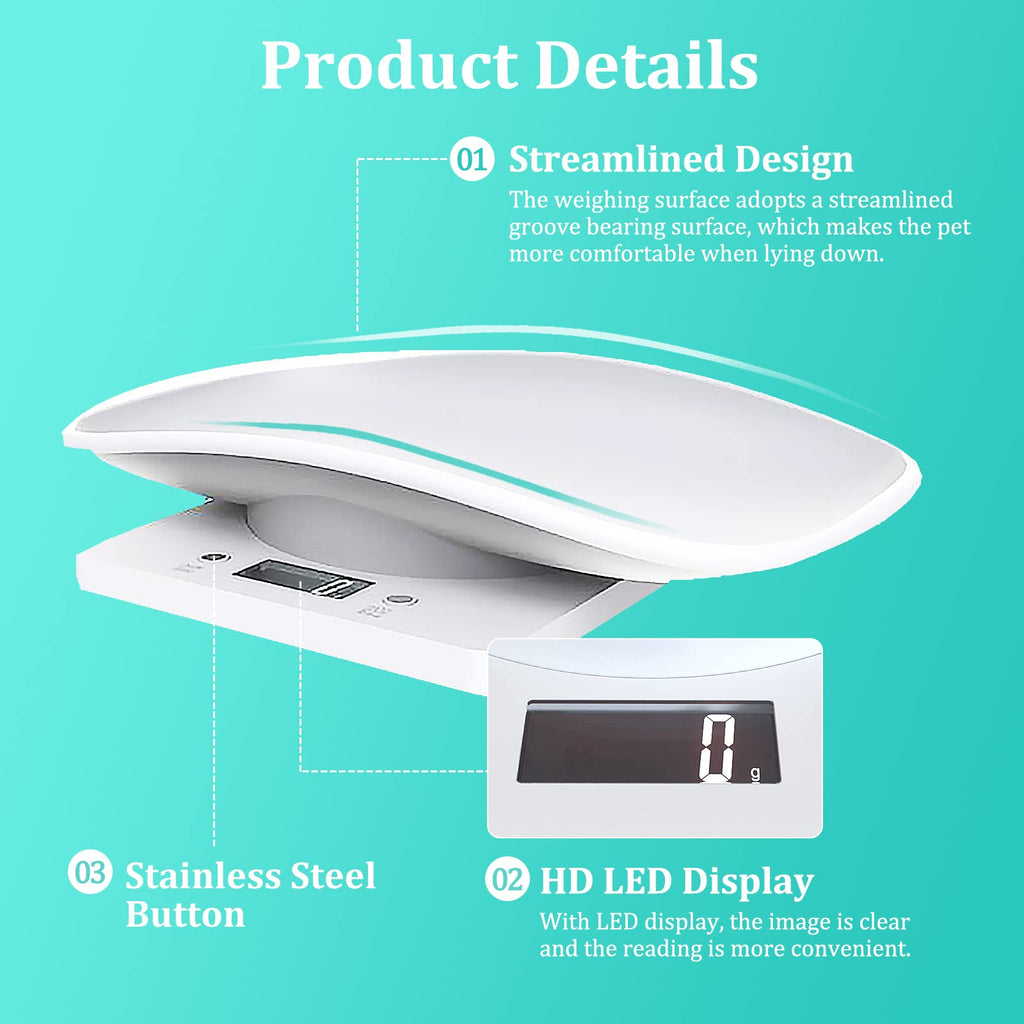 Digital Mini Pet Scale with Tray H688