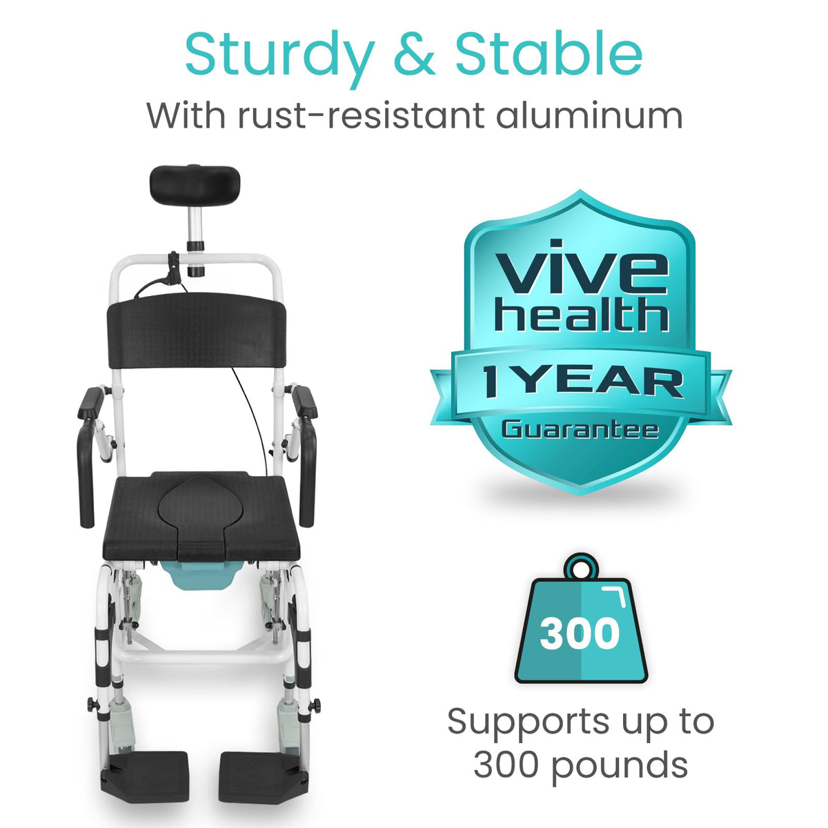 Reclining Shower Chair with Wheels K458016