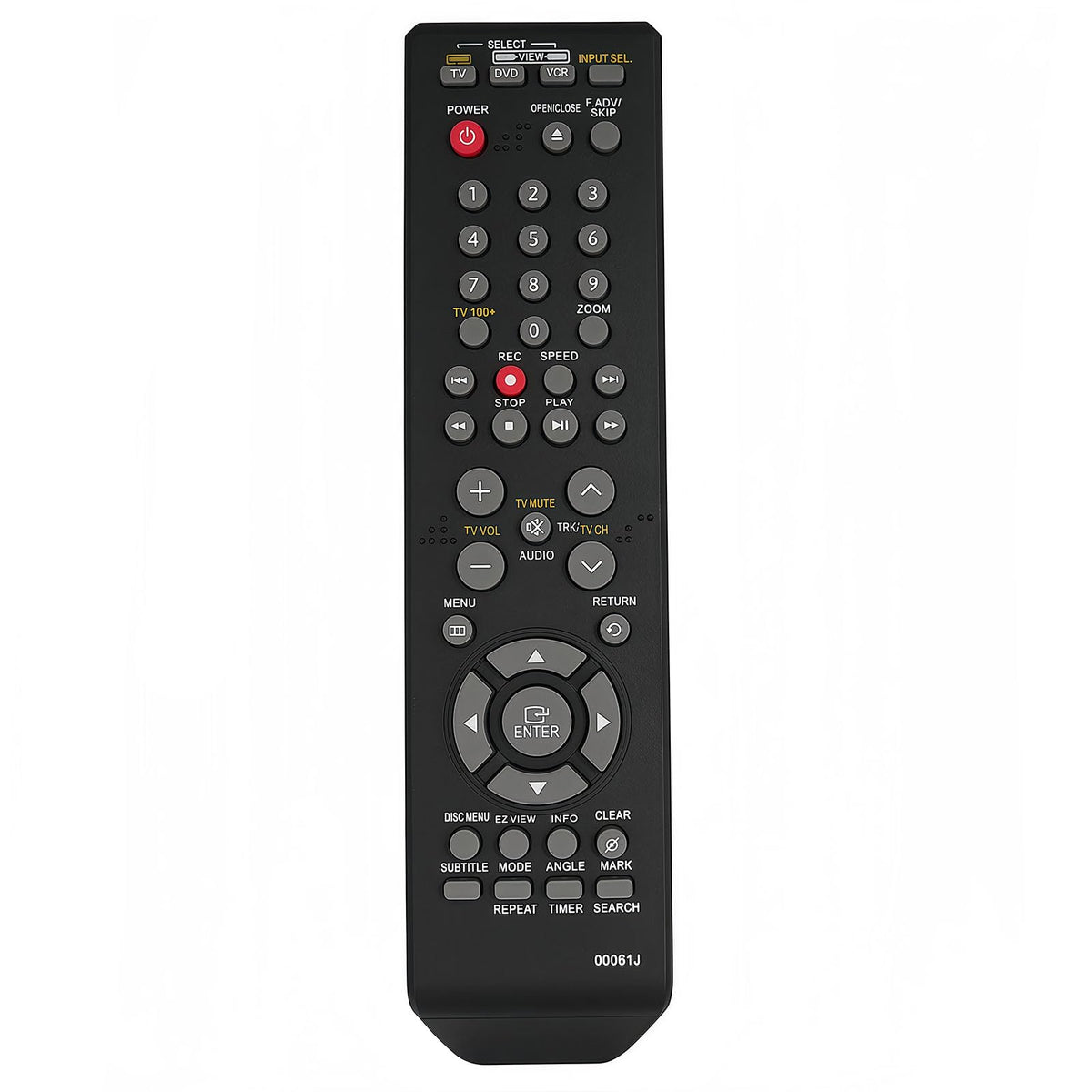 Replacement Remote Control for DVD VCR Combo Player Recorder G524701