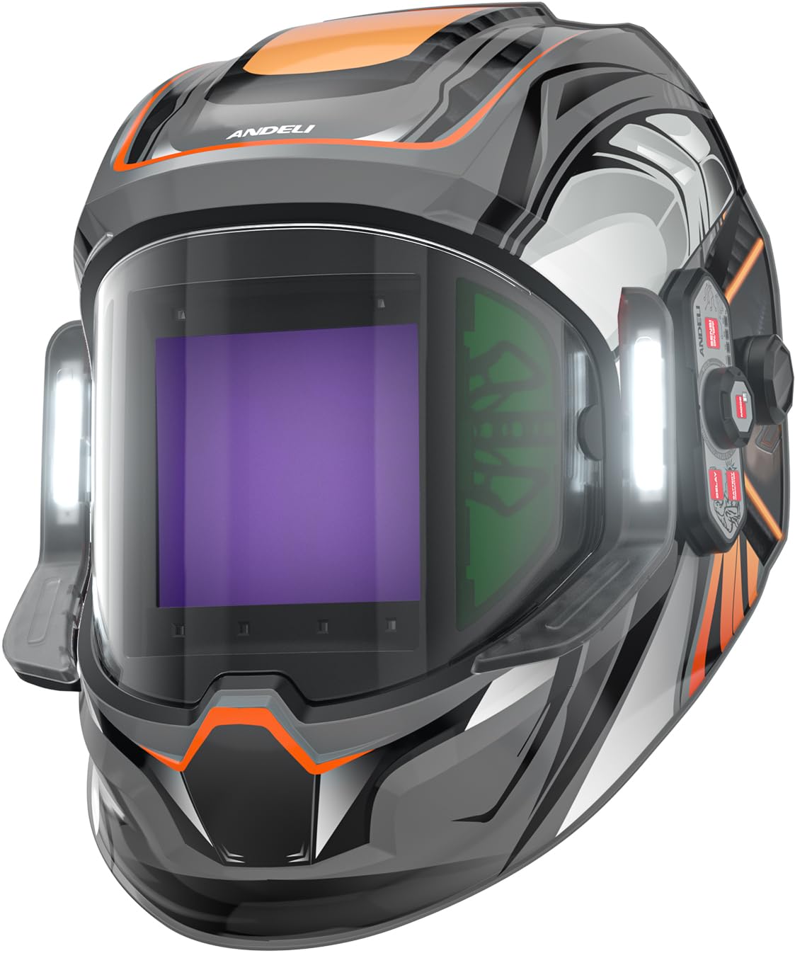 Auto Darkening Welding Helmet with Light K604