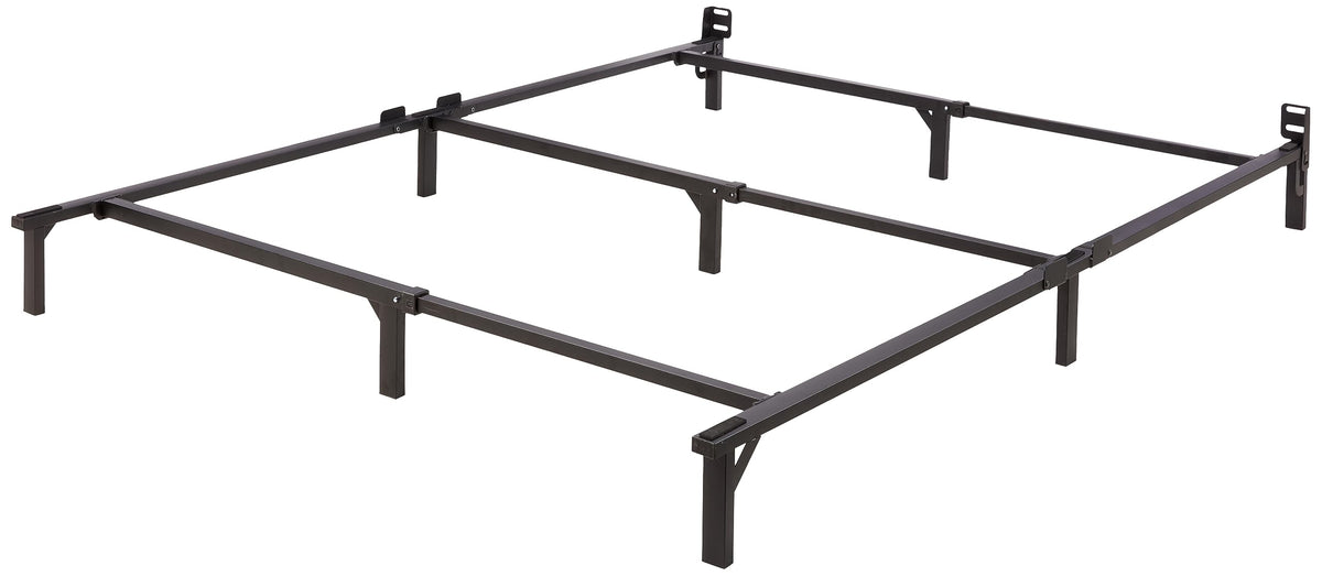 Queen Size Black Metal Bed Frame E4929