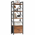 5 Tier Bookshelf with Drawer I5717
