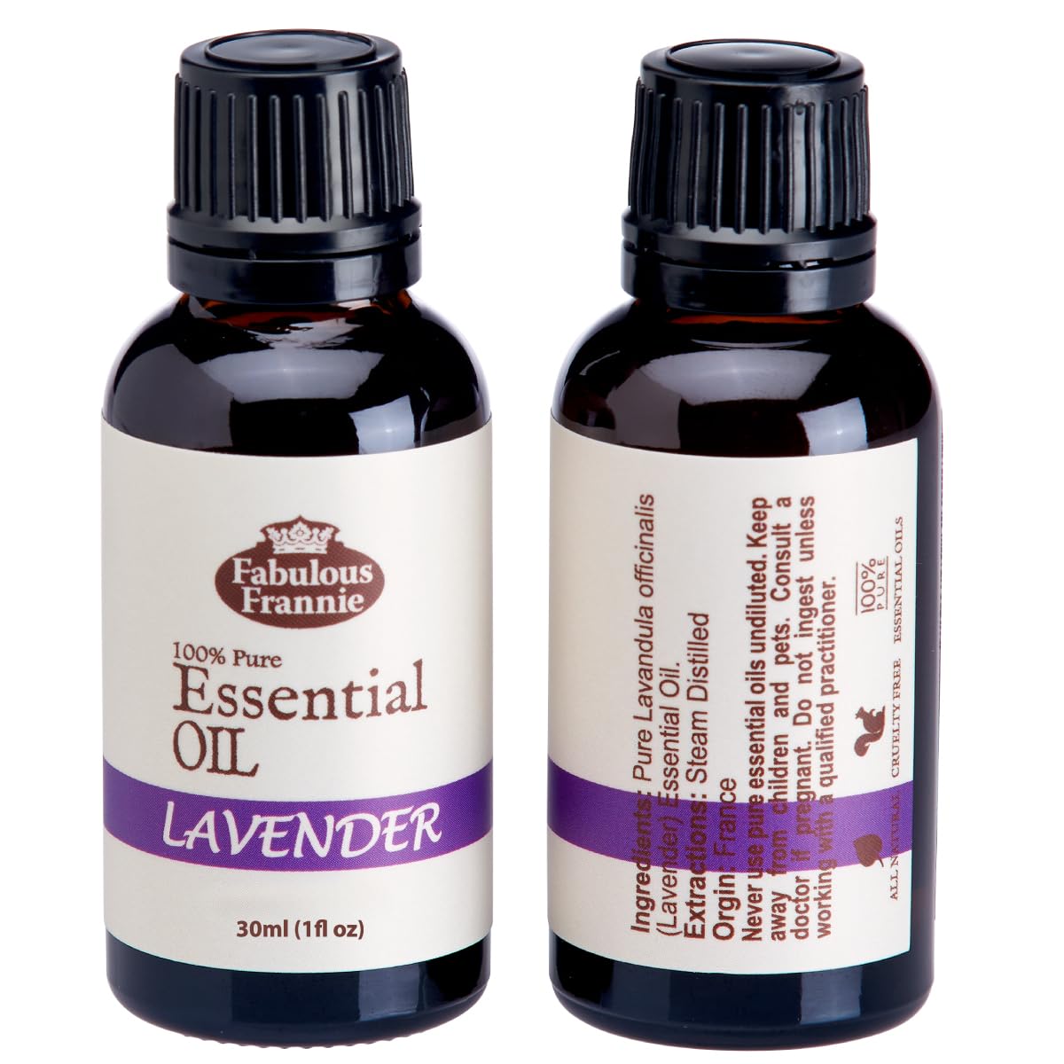 4 Pure Essential Oil Set Peppermint Lavender Sweet Orange Tea Tree 30ml K717422