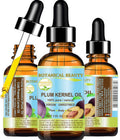100% Pure Natural Virgin Unrefined Cold Pressed Plum Kernel Oil 1 oz O457