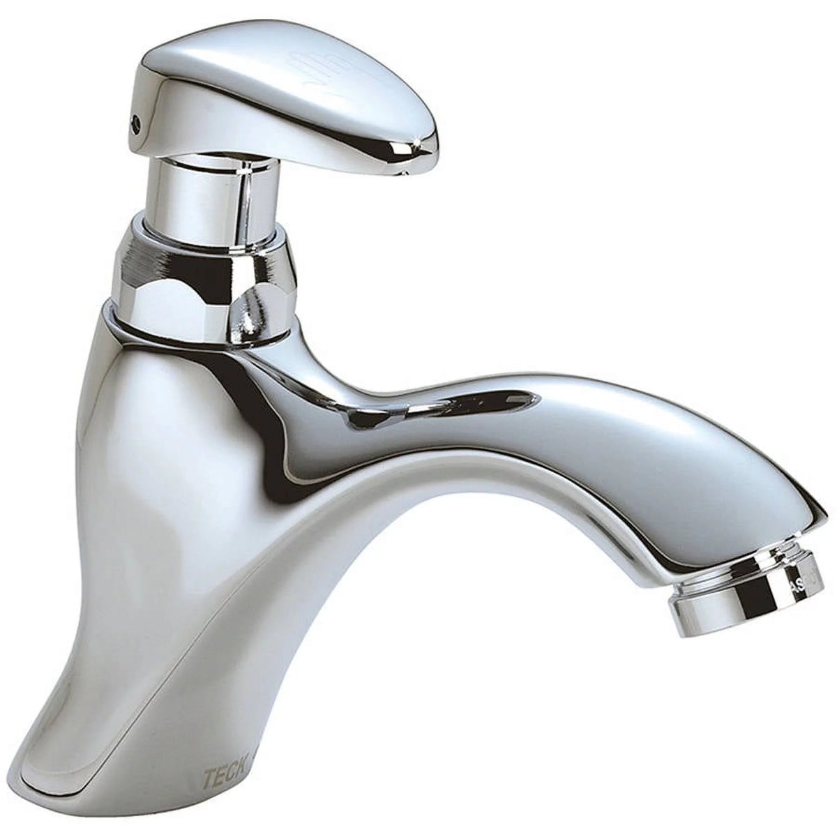 Single Hole Slow-Close Bathroom Faucet in Chrome F3024