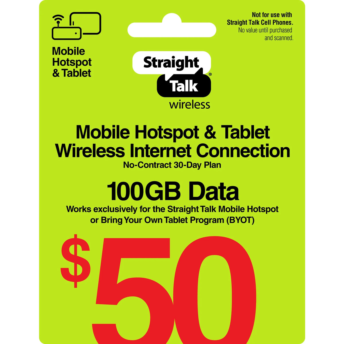 Prepaid Mobile Hotspot 100GB 30-Day Plan M2092