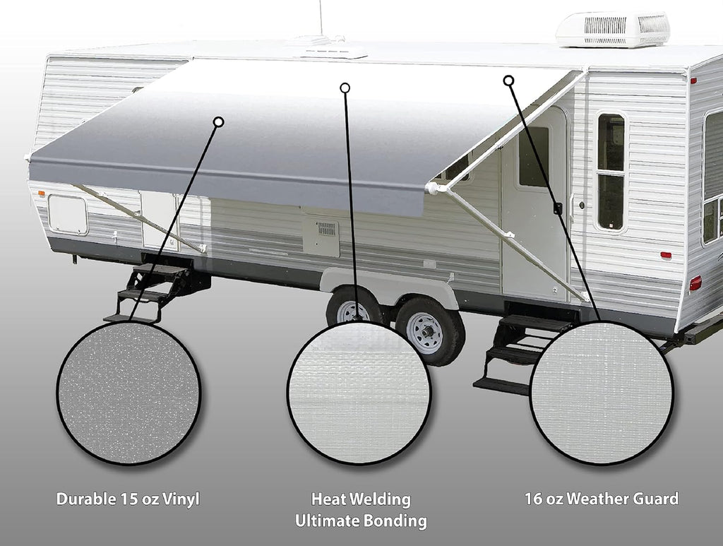 Grey Awning Fabric 21' Q46269
