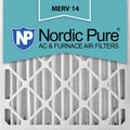 16x20x4 MERV 14 Pleated AC Furnace Air Filters, 6 Pack L15095