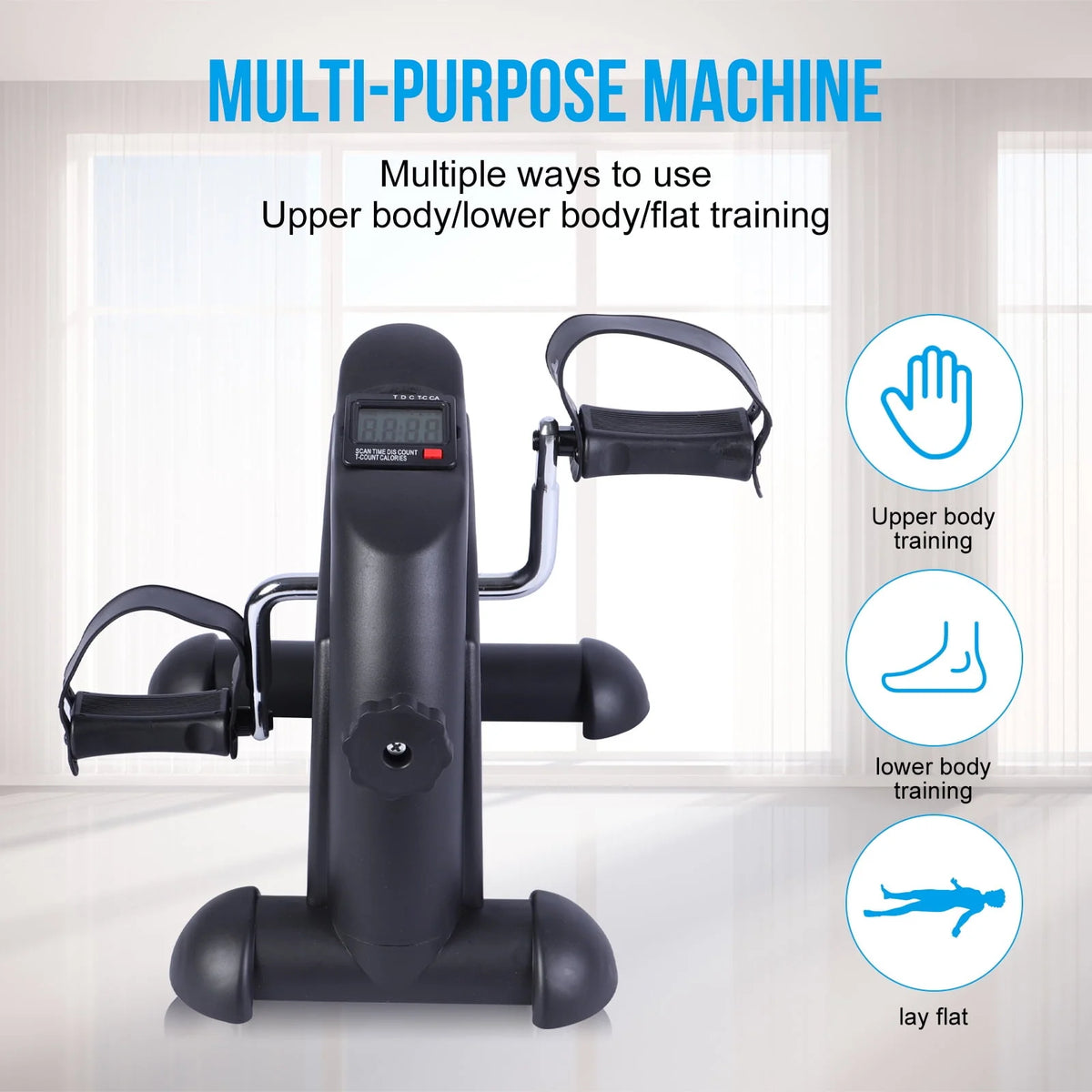 Mini Exercise Bike with LCD Screen K98628