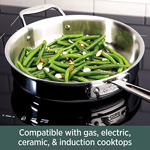 14 Piece 5-Ply Brushed Stainless Steel Cookware Set H5983