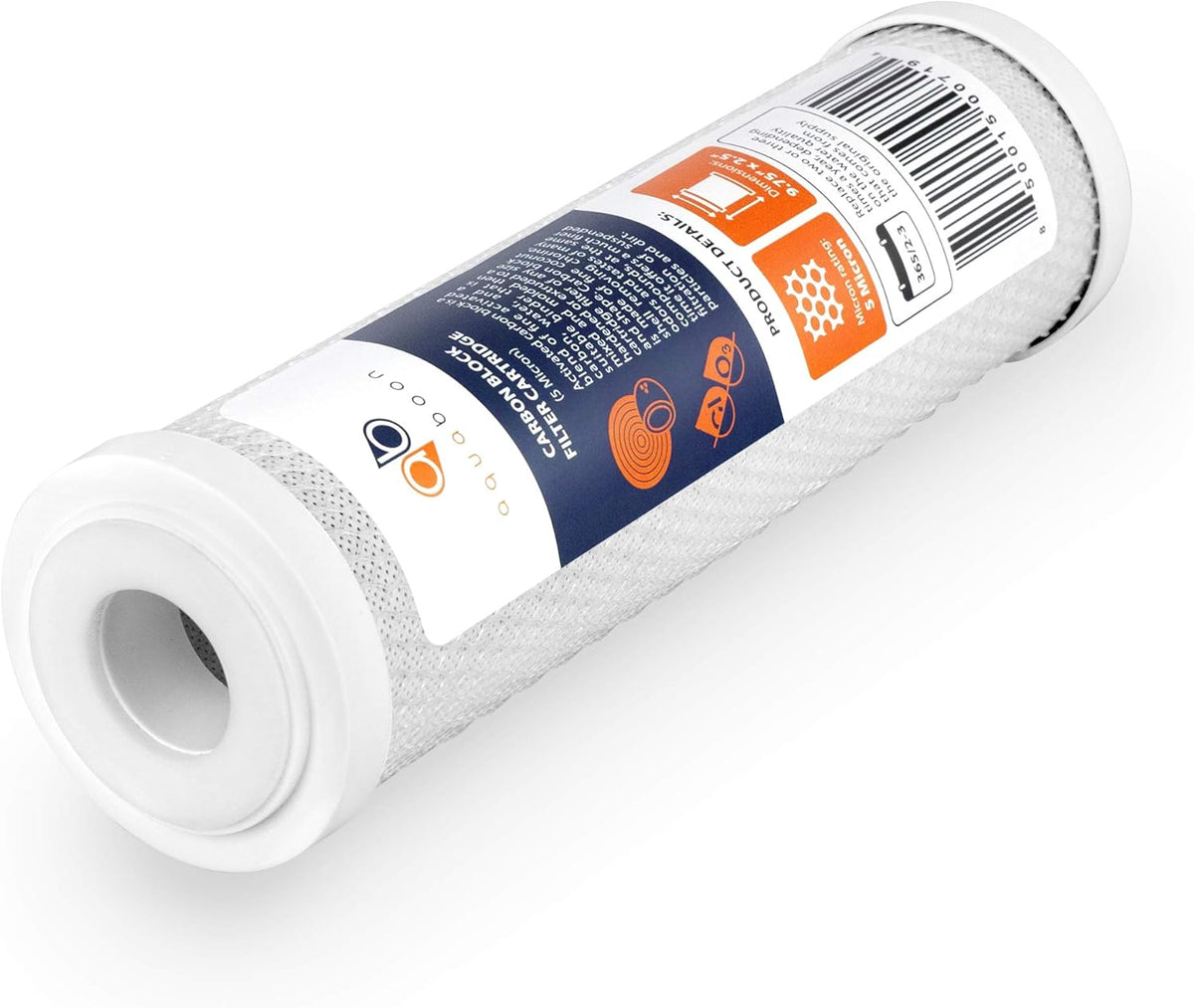 Set of 20 Sediment Carbon 5 Micron 10 inch Water Filter Cartridges H45457