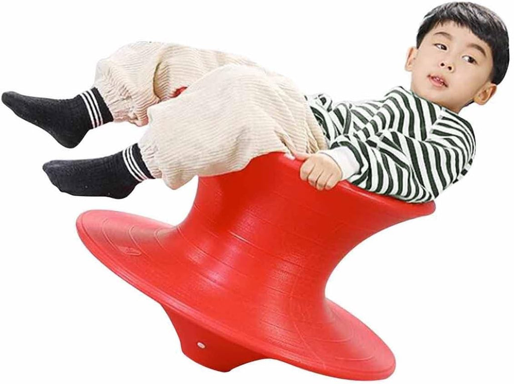 Red 360 Degree Rotation Gyro Swivel Chair D984323