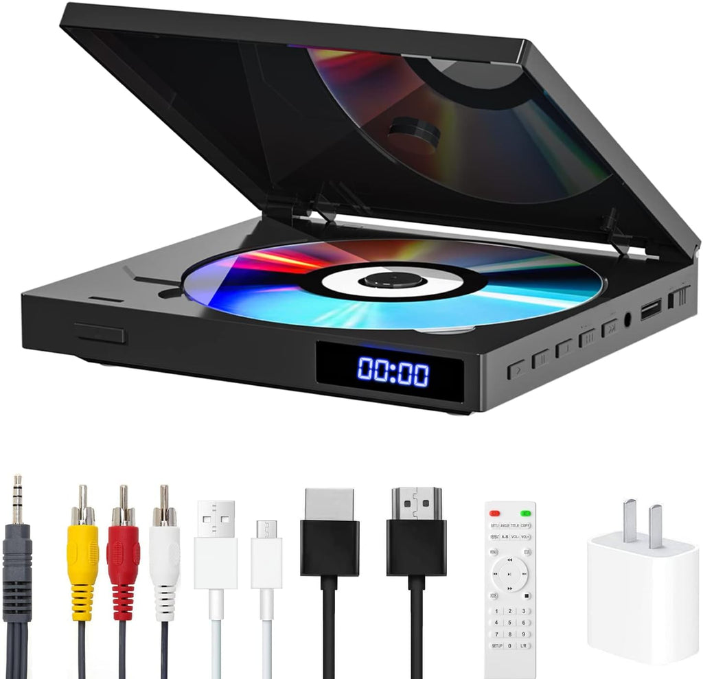 Compact HDMI DVD Player with Remote Control G6396