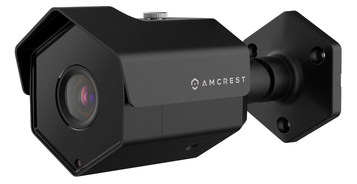 4 Megapixel PoE Bullet IP Security Camera IP67 Weatherproof Black G761