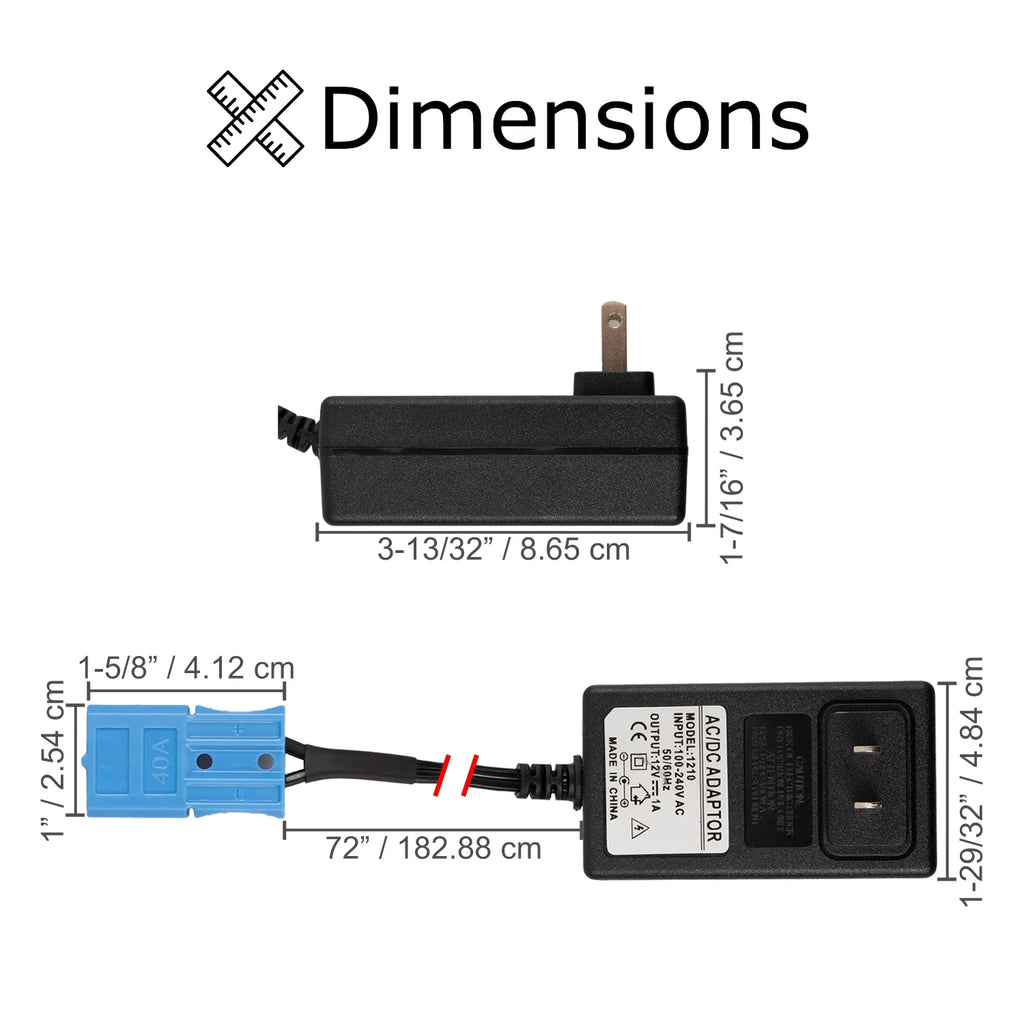 12 Volt 1.0 Amp Battery Charger T275091