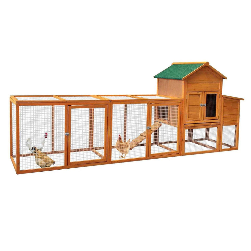 122'' Chicken Coop with Nest Box T7659