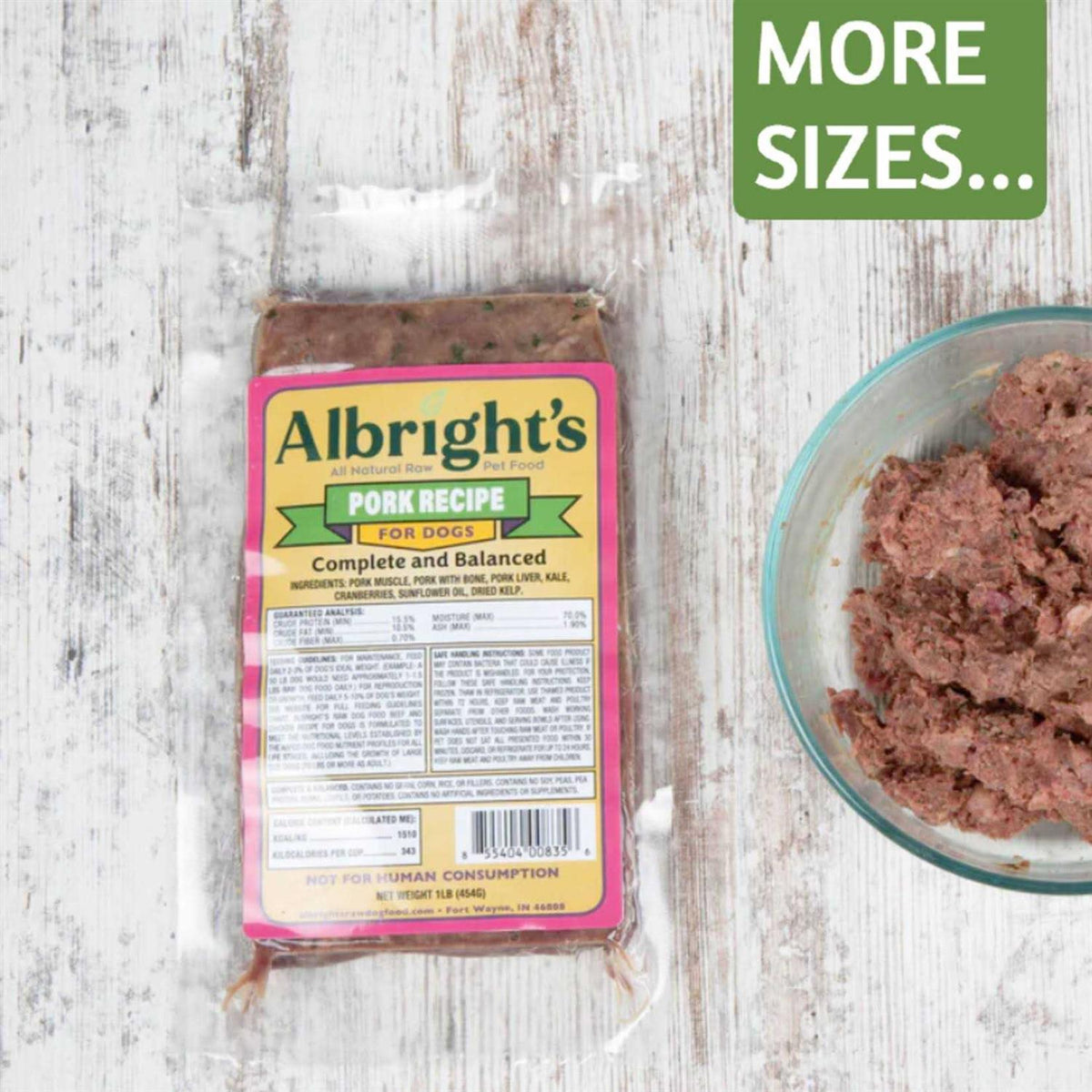 Raw Frozen Dog Food M925081