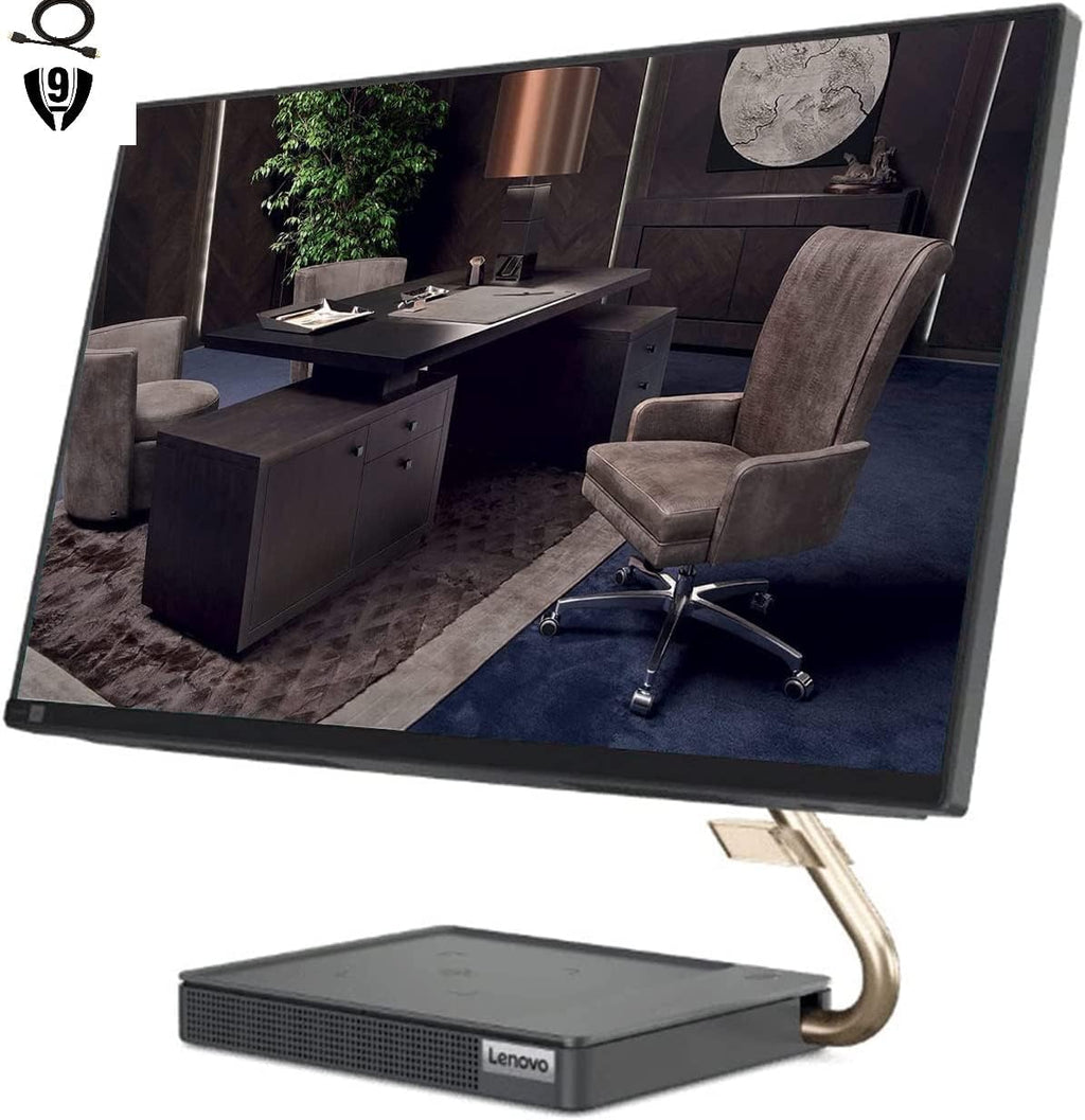 23.8" FHD Touchscreen All-in-One Desktop, AMD Ryzen 7 5700U, 16GB RAM, 256GB SSD+1TB HDD, Grey V275