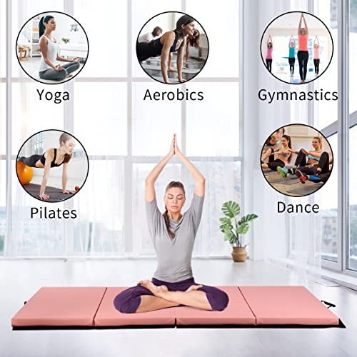 4'x6'x2"/4'x8'x2" Folding Gymnastics Mat P964185