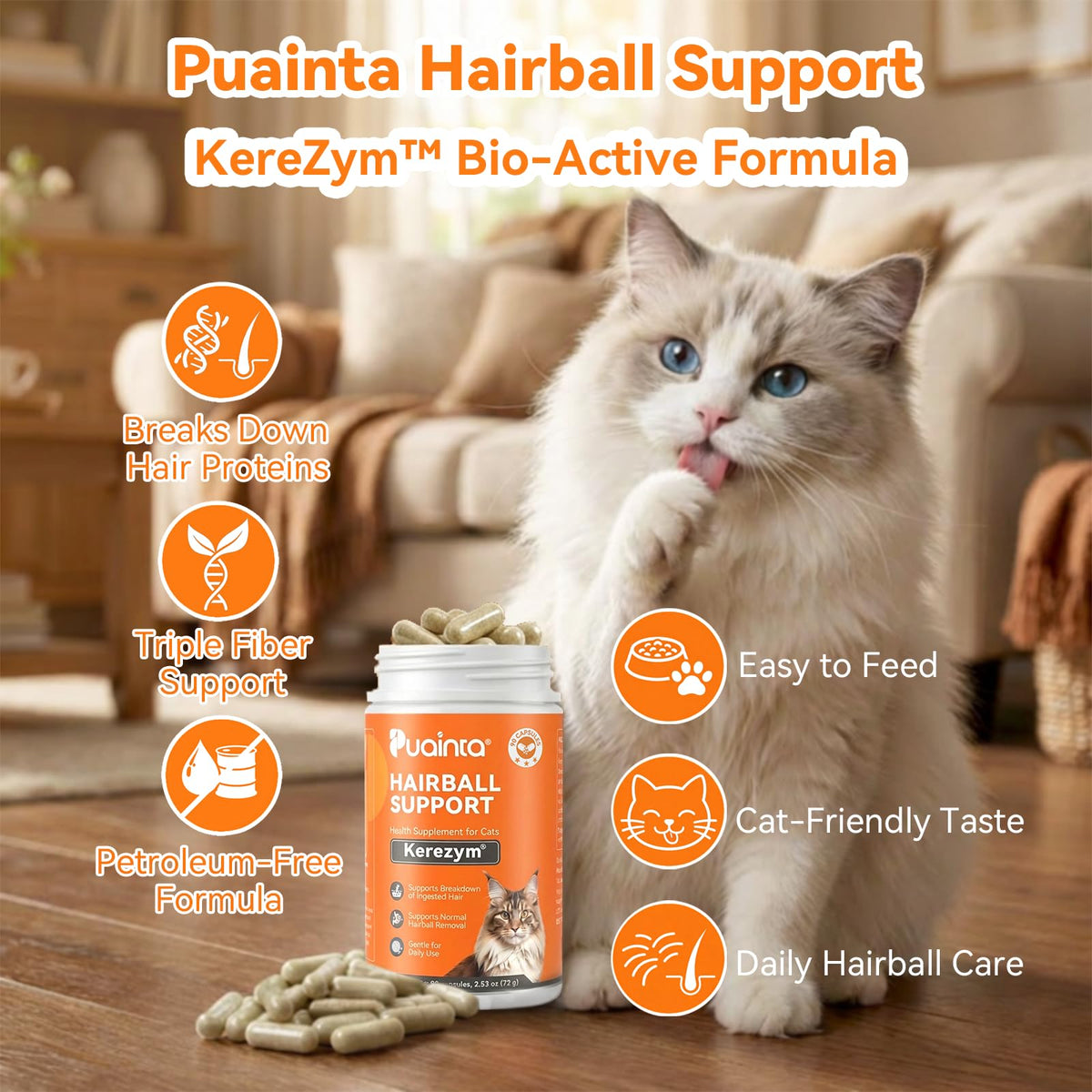 Cat Hairball Control 90 Count T80729
