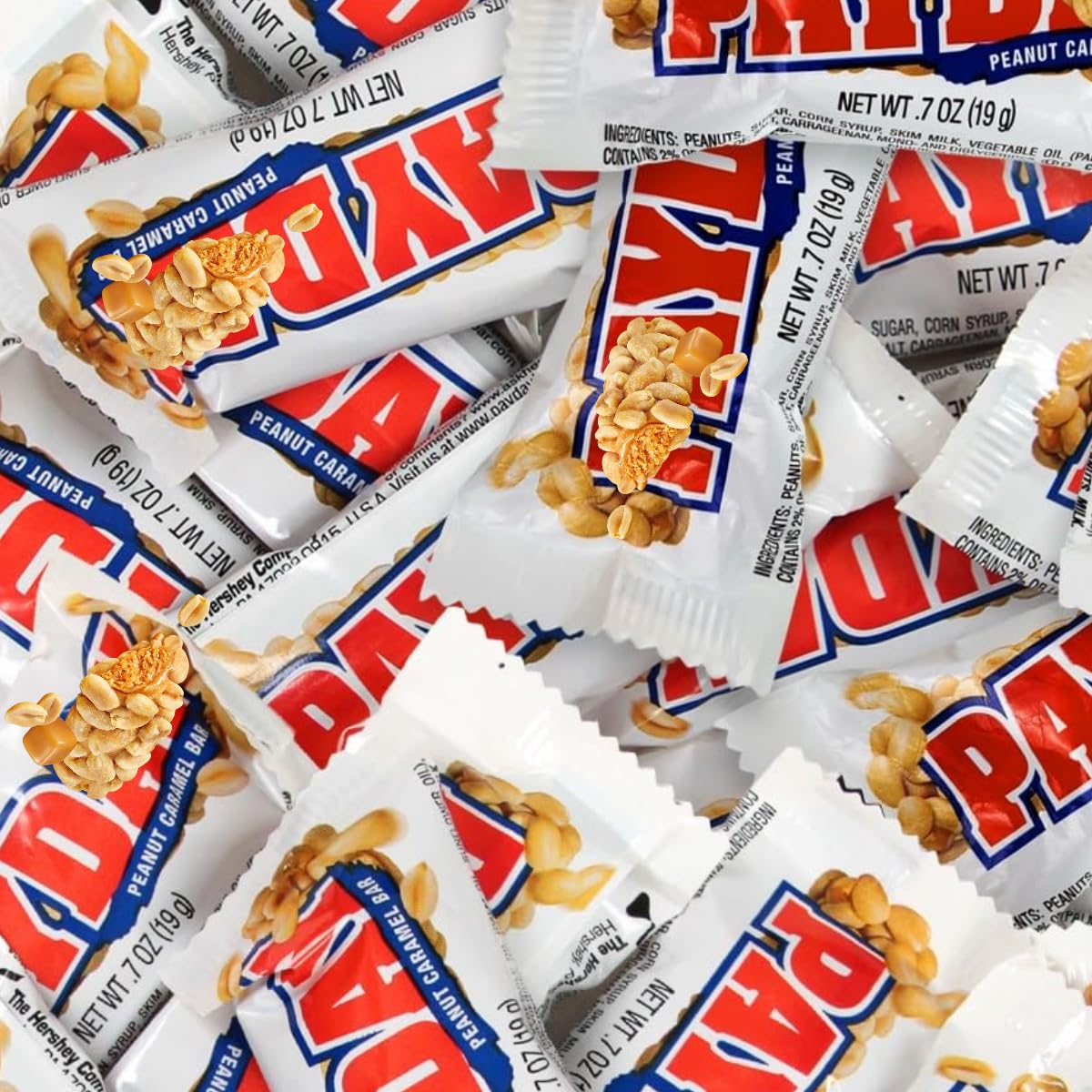 Peanut Caramel Fun Size Candy Bars P602878