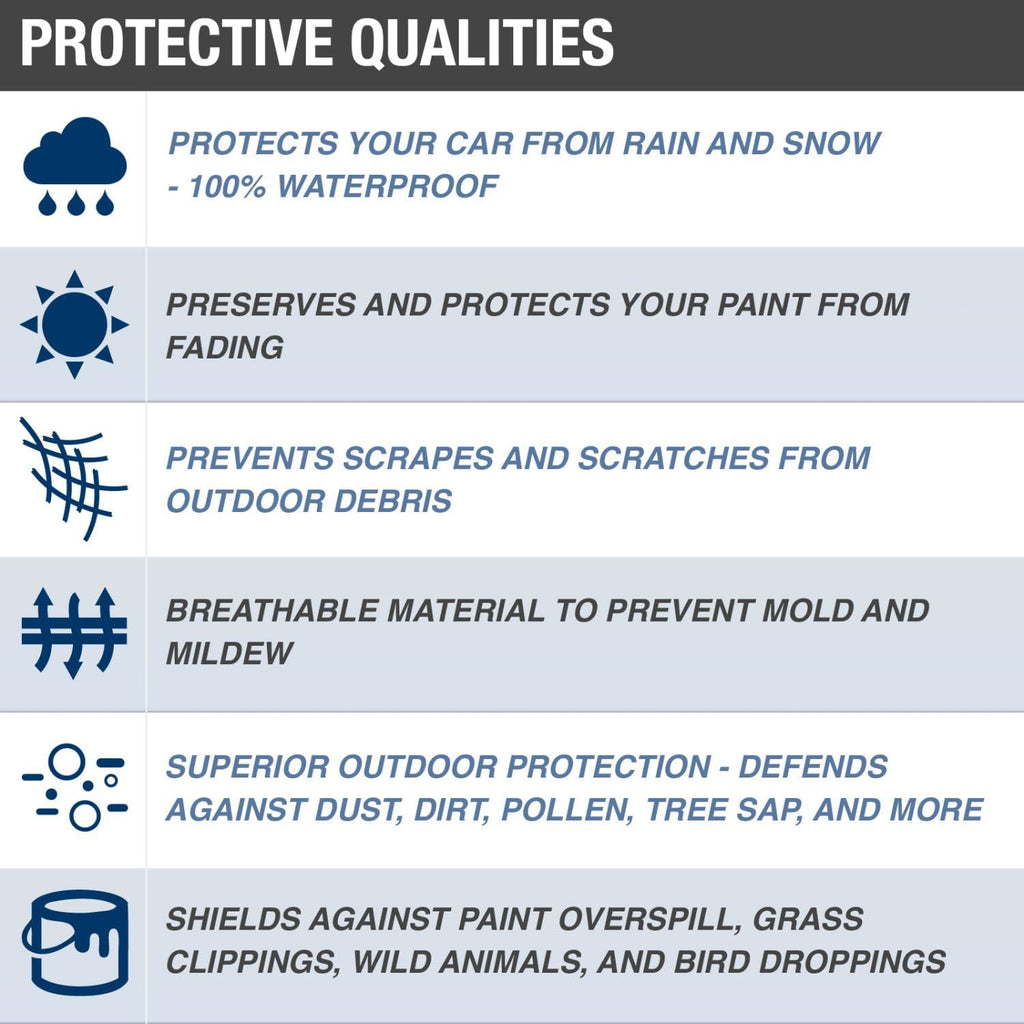 Tan 4 Layer Waterproof Truck Cover G179
